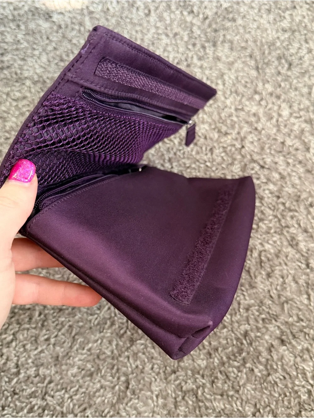 Plum Purple Travel Bifold Case